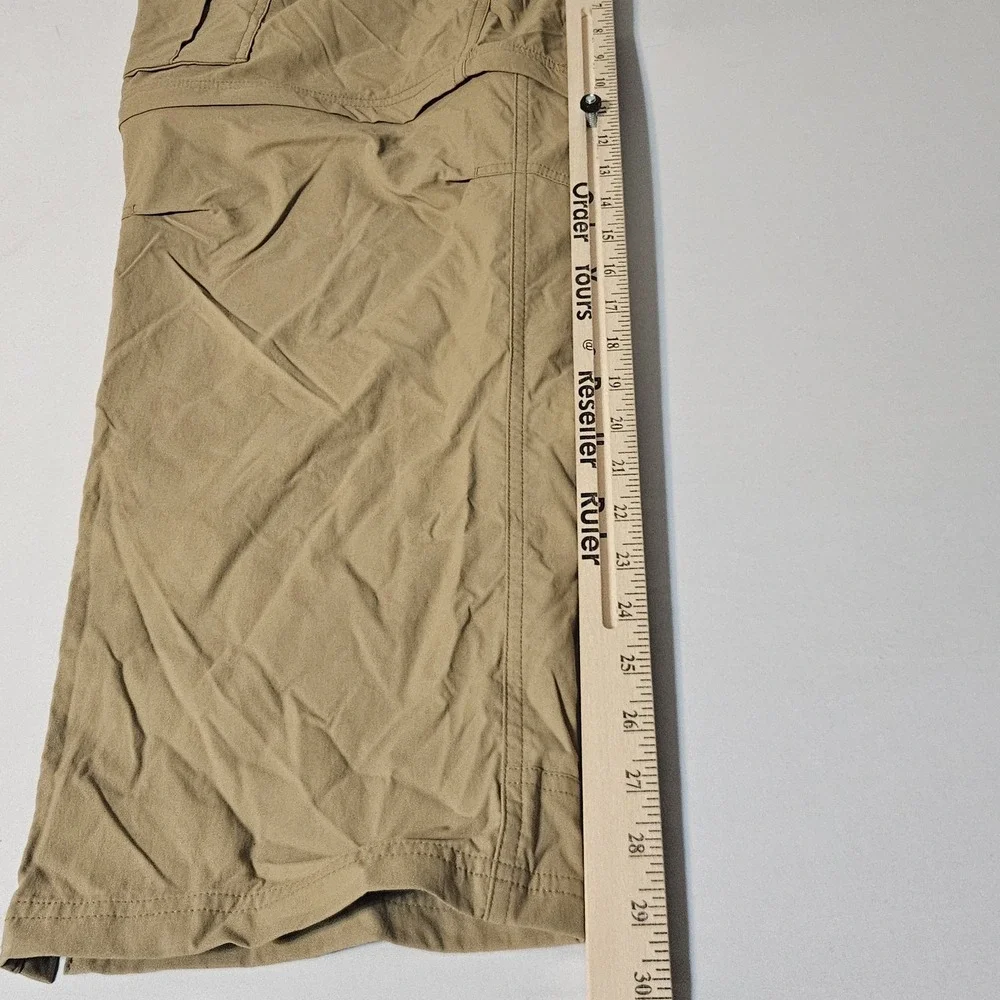 REI Co-op‎ Pants Sahara Convertible Outdoor Men's Brown 38x30 Relaxed 8